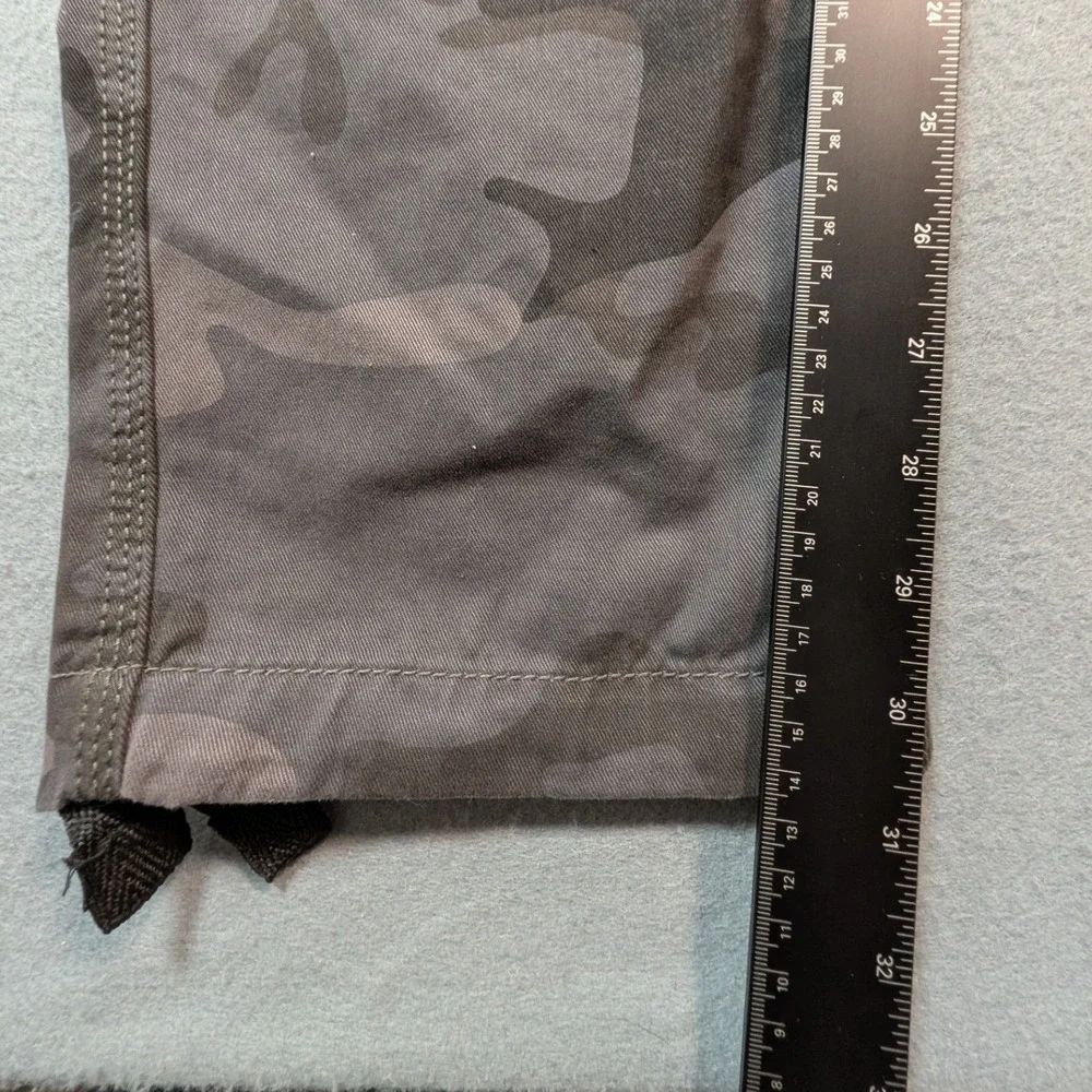 Jordan Craig Cargo Pants Men‎ 32/32 Grey Camo Straight Leg Multi-Pocket